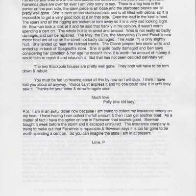 Letter from Storrow to Wood 1938