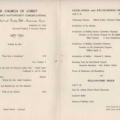 Congregational, Church of Christ