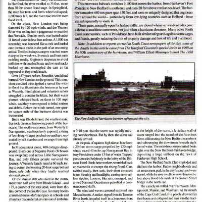 Hurricane 1938, revisited 1999