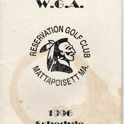 W.G.A. Reservation Golf Club Tournament Schedule 1996