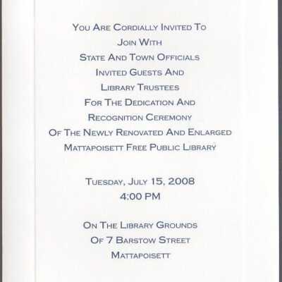 Invitation