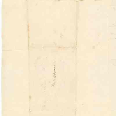 Larnet Hall Letter Page 1 (back)