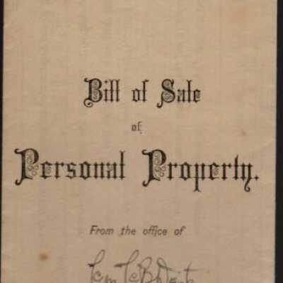 Bill-of-sale