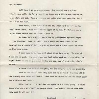 Letter