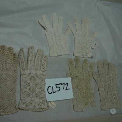 Three pairs of gloves