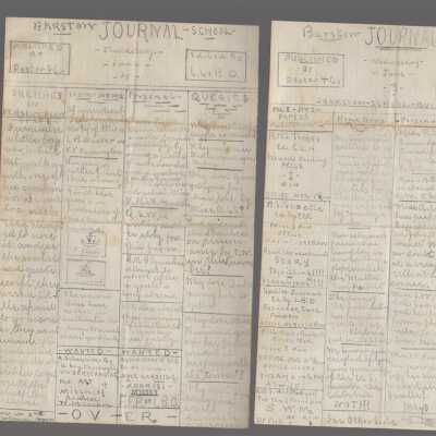 Barstow School Journal
