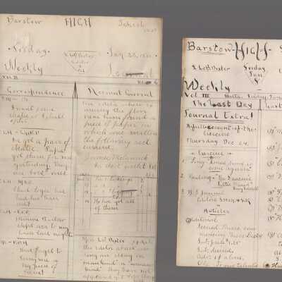 Barstow School Journal