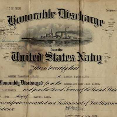 Certificate, Discharge