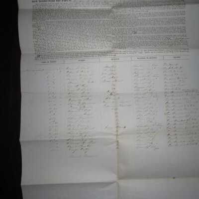 Whalemen's Shipping Paper, Ship "Brewster"