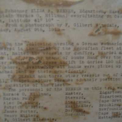 Clifford W. Ashley/Manuel Perry Painting