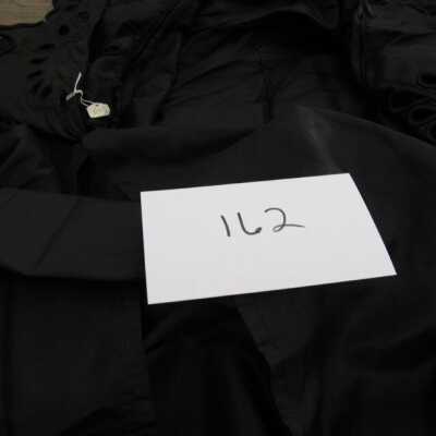 Black taffeta coat