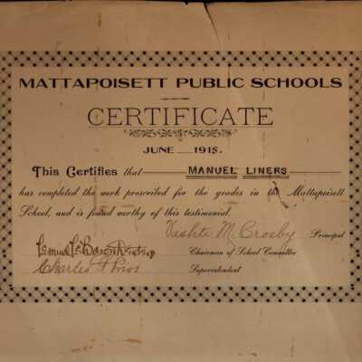 Certificate, Achievement