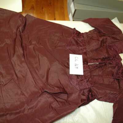 Mrs. W. E. Sparrow's wedding dress