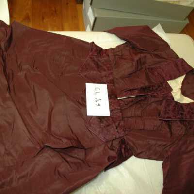 Mrs. W. E. Sparrow's wedding dress