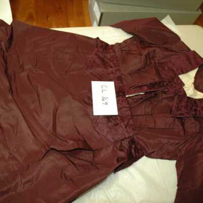 Mrs. W. E. Sparrow's wedding dress