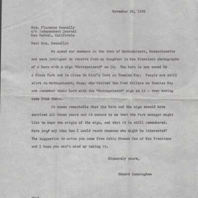 Correspondence of Edward Cunningham