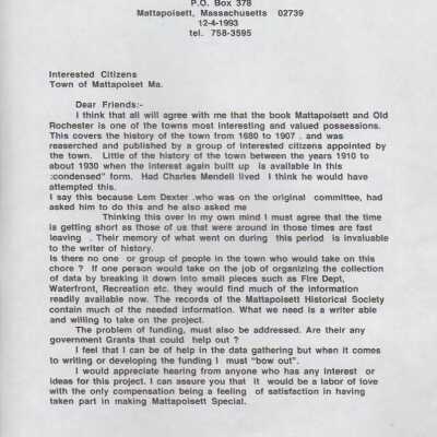 Letter