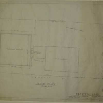 MHS Carriage Shed addition plans