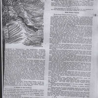 Mariner's Obelisk Spoke to Mark Twain