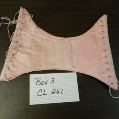 1860-1890 pink stomacher