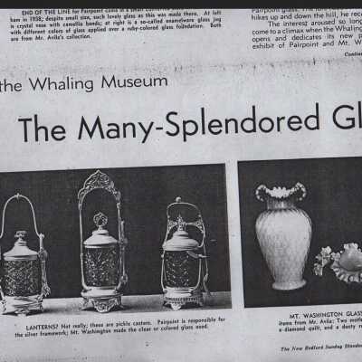 At the Whaling Museum: The Many-Splendored Glass