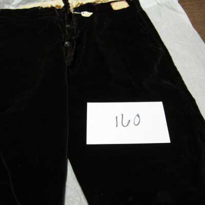 Brown velvet knickers