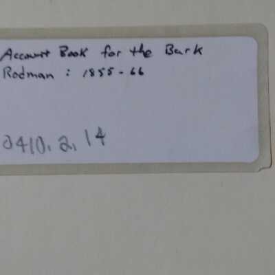 Book, Account