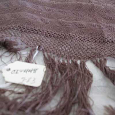 Mauve shawl