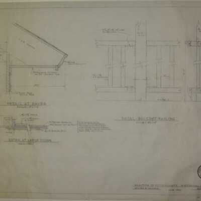 MHS Carriage Shed addition plans