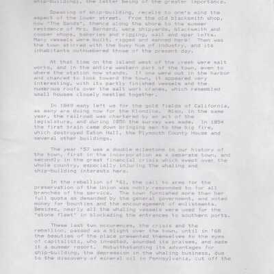 Mattapoisett History