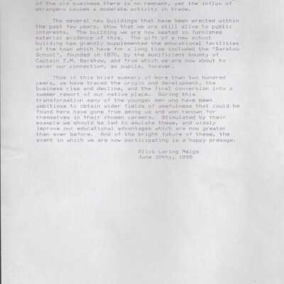 Mattapoisett History