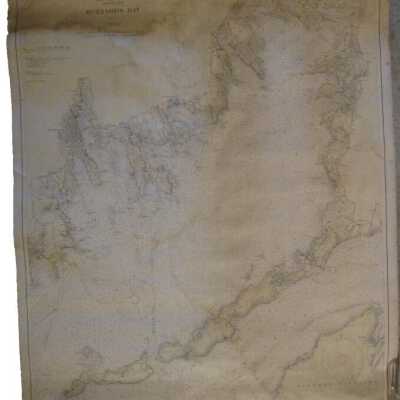 Chart of Buzzards Bay