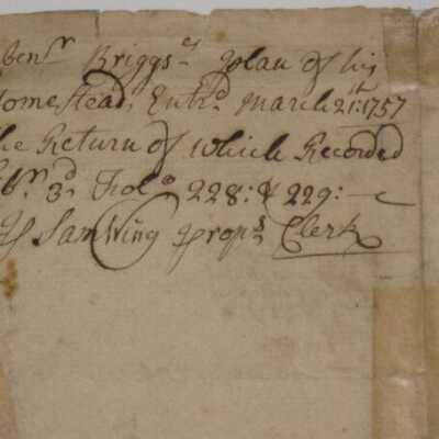 Ebenezer Briggs plan