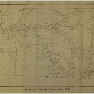 Acushnet Property map - 1895