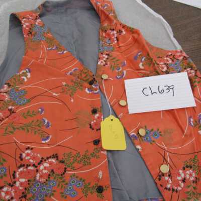 Flowered vest