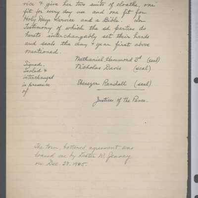 Indenture