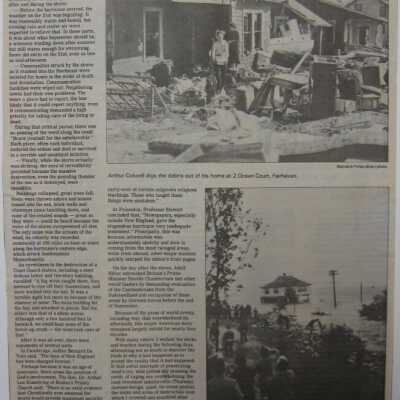 50th Anniversary of 1938 Hurricane