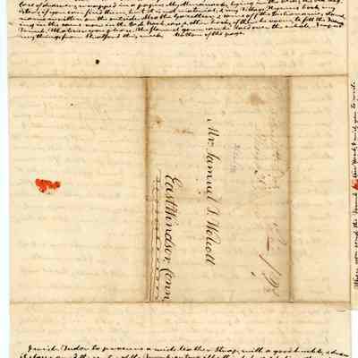 Thomas Robbins Letter 3 Page 2 (back)