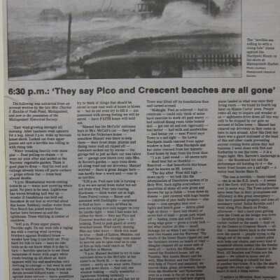50th Anniversary of 1938 Hurricane