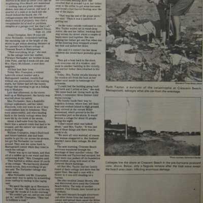 50th Anniversary of 1938 Hurricane
