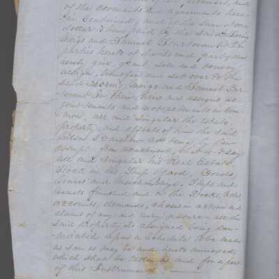 Barstow/Meigs/Strutevant agreement