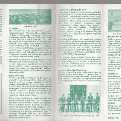 National Archives pamphlet