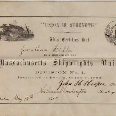 Certificate, Registration