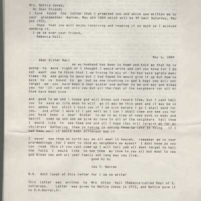 Letter