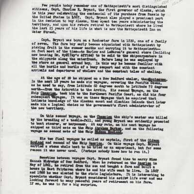 Commission on Alaksan Centennial