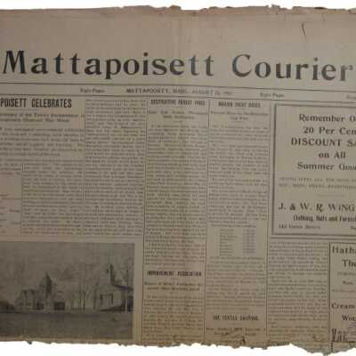 Mattapoisett Courier 08/22/1907