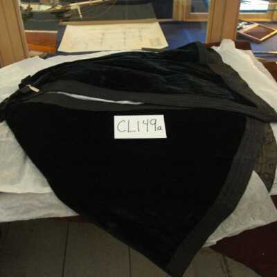 1800's velvet cape