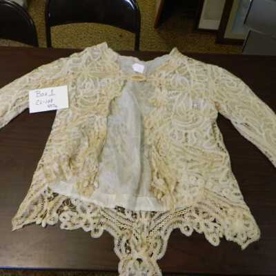 1920's lace jacket