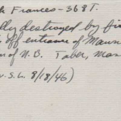 Bark "Frances"