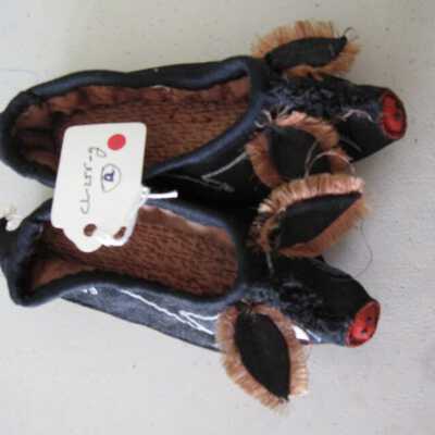 Pig children's slippers